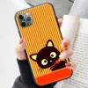 Black Case for iPhone 14 13 11 12 Mini X XS Pro Max Plus Cover Z 1 - Chococat Shop