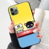 Black Case for iPhone 14 13 11 12 Mini X XS Pro Max Plus Cover Z 5 - Chococat Shop