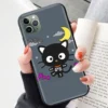 Black Case for iPhone 14 13 11 12 Mini X XS Pro Max Plus Cover Z 6 - Chococat Shop