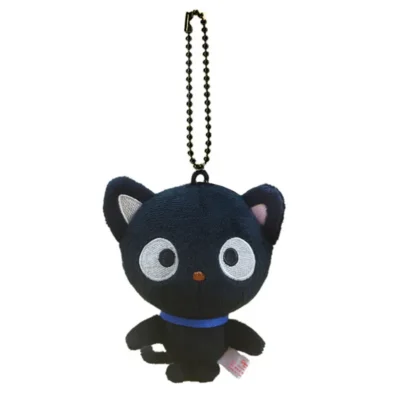 Chococat Black Cat Plush Keychain Key Chain Cartoon Kawaii Cute Keychains Kids Toys for Girls Children - Chococat Shop