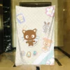 Chococat S1141 Anime Customized Throw Blanket Plush Warm Cartoon Decoration Bed Home Blankets Unisex Gift 10 - Chococat Shop