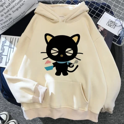 Chococat hoodies women Kawaii japanese 2023 anime sweater women Kawaii Hooded Shirt 3 - Chococat Shop