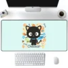 Cute Chococat Mouse Pad Large Gaming Mousepad PC Gamer Computer Office Mouse Mat Silicone Keyboard Mat 16 - Chococat Shop