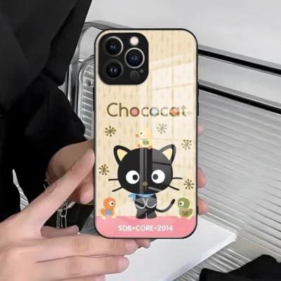 Kawaii CAT Cartoon Choco Cat Phone Case For IPhone 14 Pro Max 12 11 13 Mini 2 - Chococat Shop