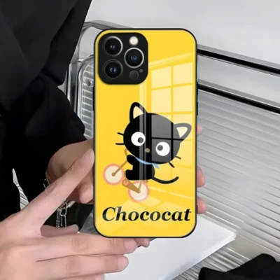 Kawaii CAT Cartoon Choco Cat Phone Case For IPhone 14 Pro Max 12 11 13 Mini 9 - Chococat Shop